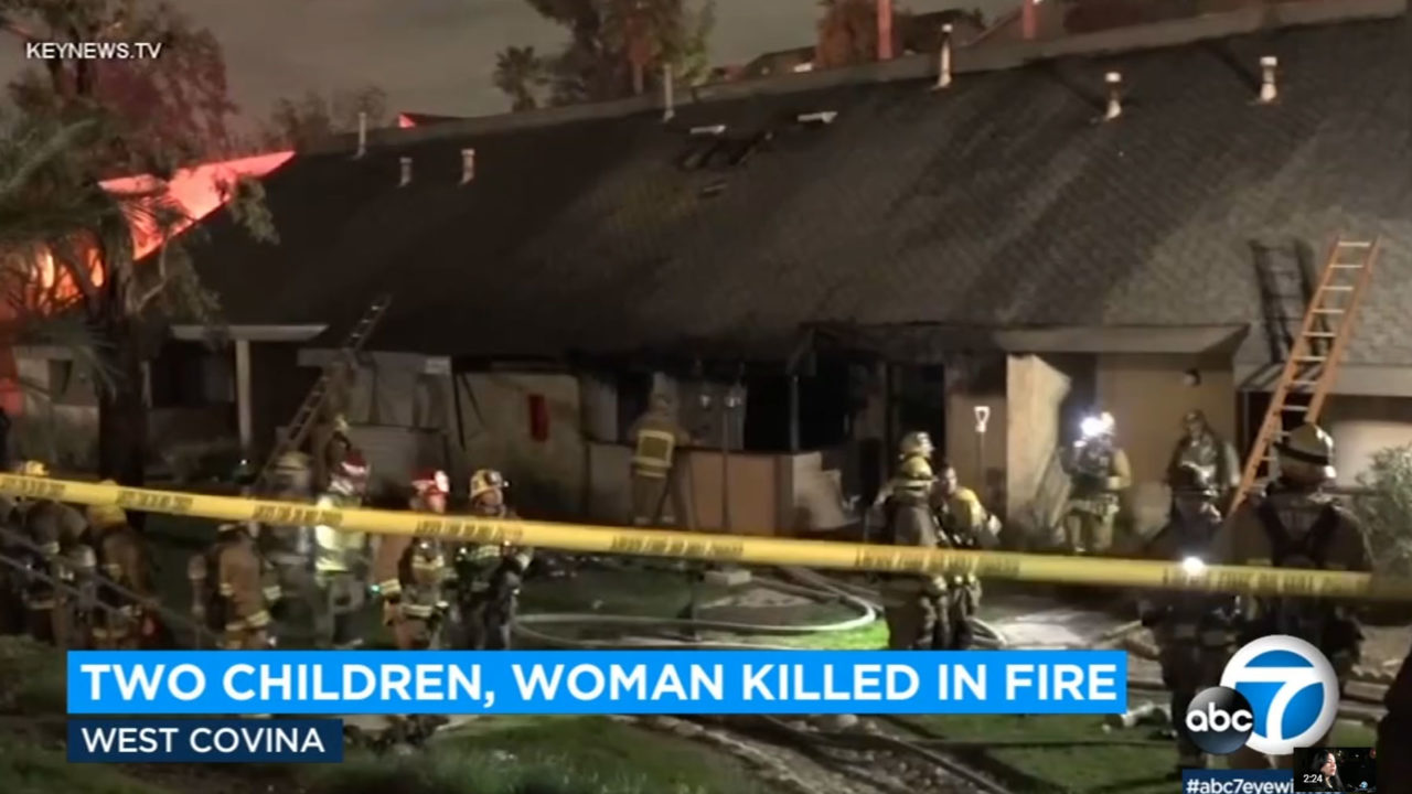 2 Children and Their Grandmother killed in apartment fire in Covina