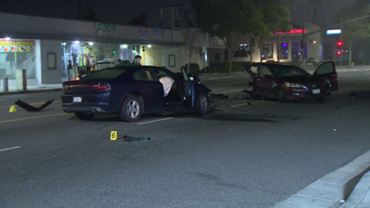 Woman killed in crash after possible street race in Pomona