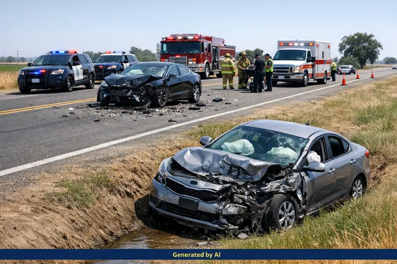 Stockton Man Dies in Head-On Collision on State Route 4 Near John Turk ...